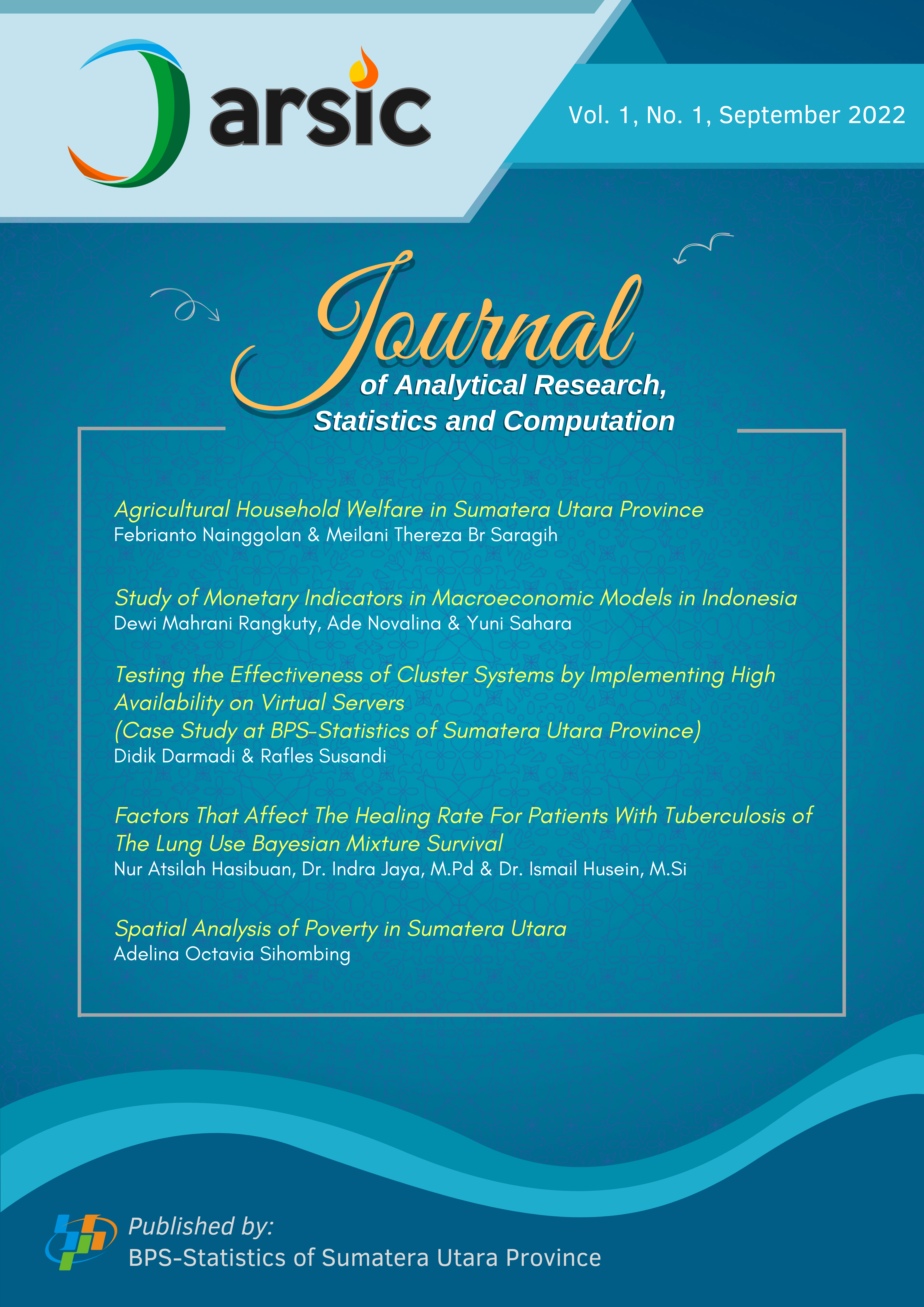 Vol. 1 No. 1 (2022): Journal of Analytical Research, Statistics and Computation